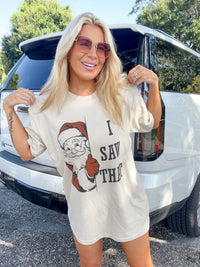 I Saw That Graphic Top