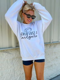 Never Lost A Tailgate Graphic Pullover
