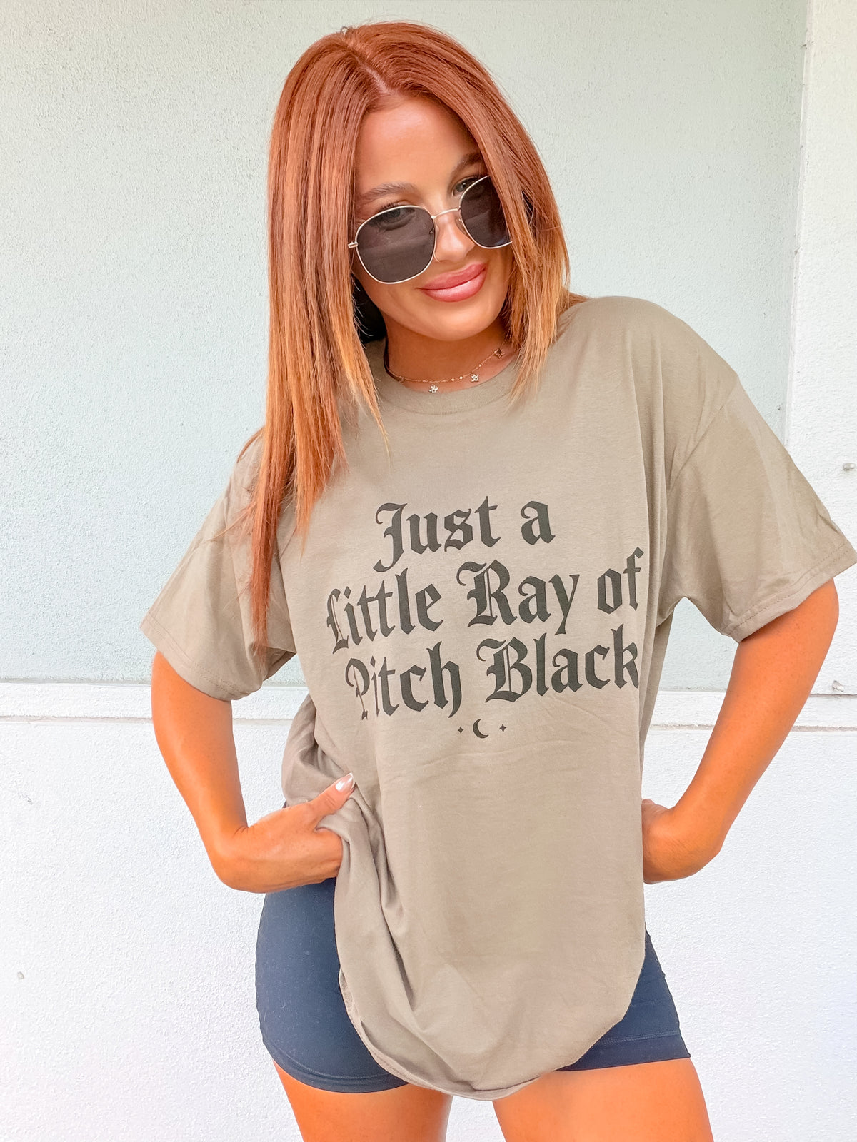 Ray Of Pitch Black Graphic Tee