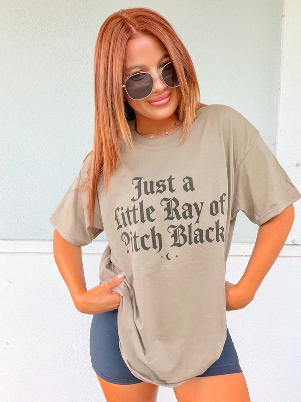 Ray Of Pitch Black Graphic Tee