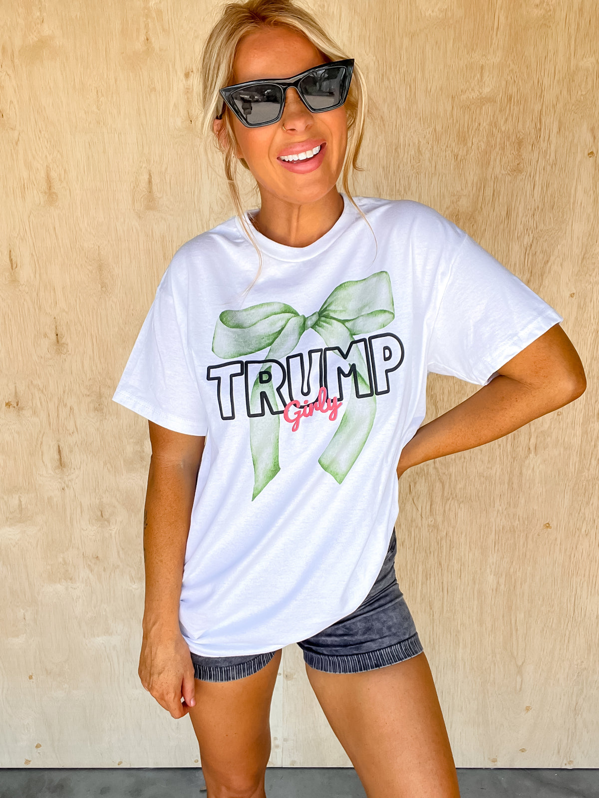 Trump Girly Graphic Top