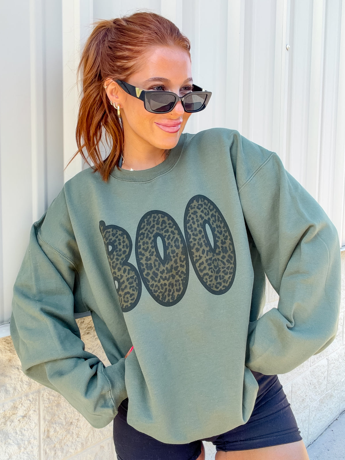Cheetah Boo Graphic Top