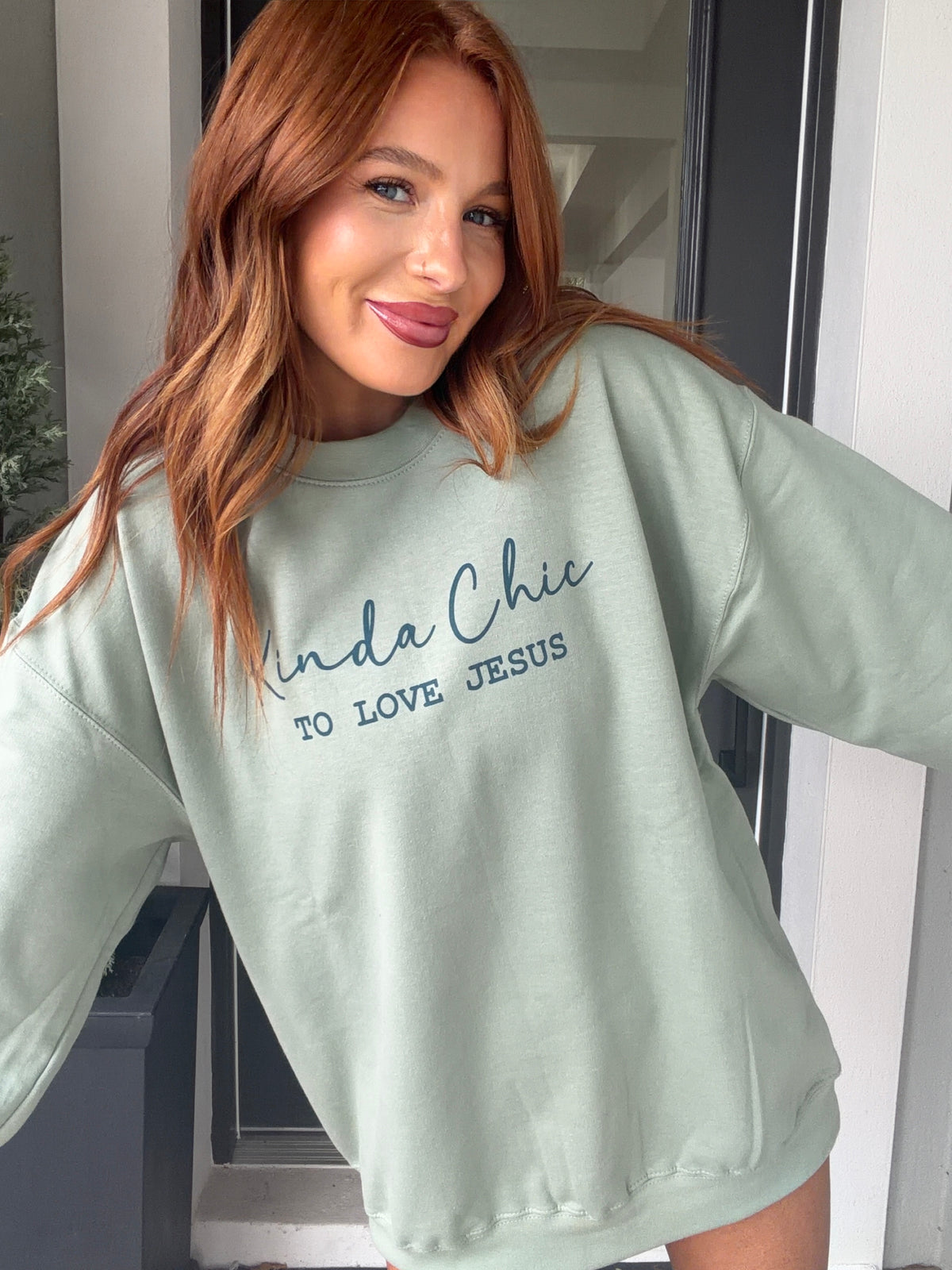 Chic Jesus Graphic Top