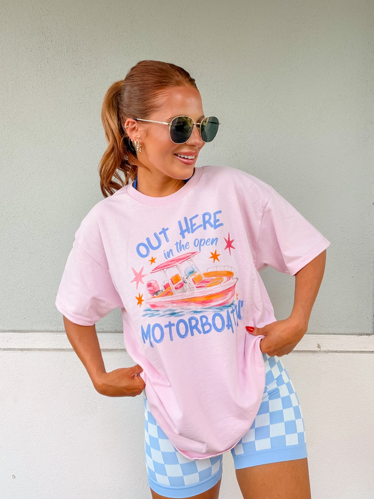 Out Here Graphic Top