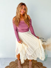 Feeling Charming Plum Bodysuit