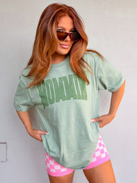 Distressed Mommin' Graphic Tee C.O.C