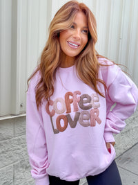 Yarn Coffee Lover Graphic Top