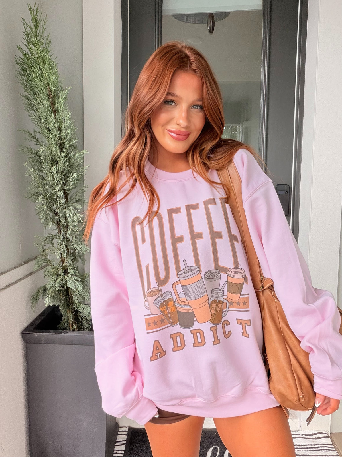 Coffee Addict Graphic Top