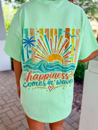 Colorful Happiness Graphic Top