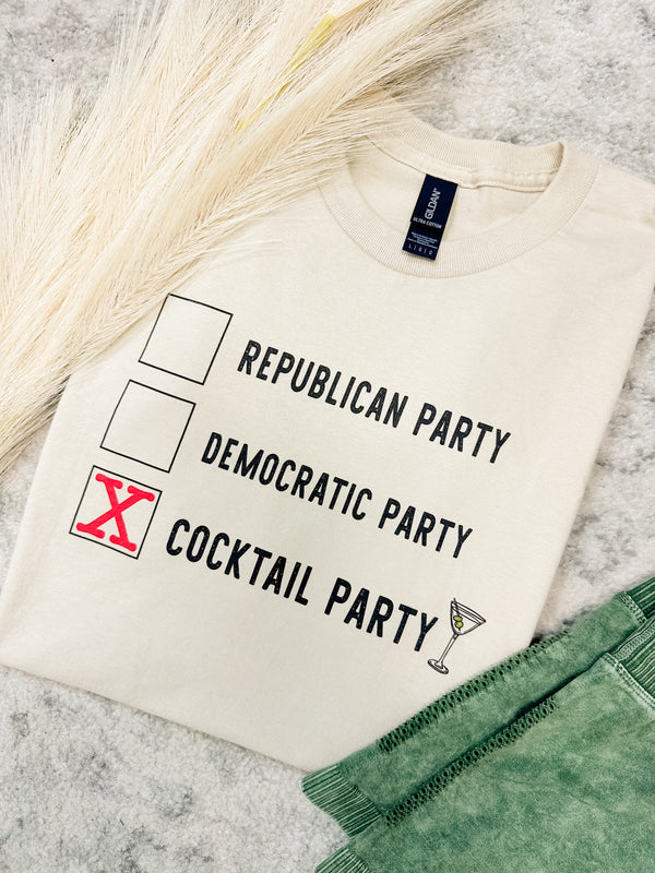 Cocktail Party Graphic Tee