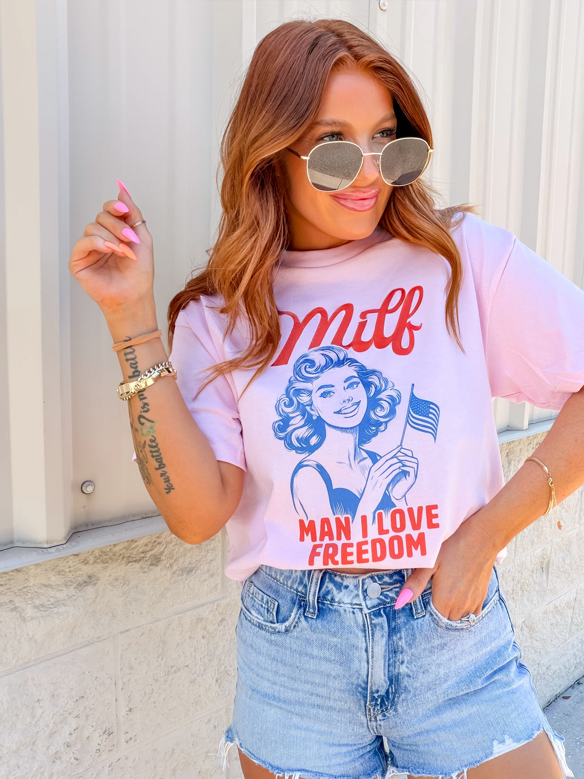Freedom (milf)Graphic Top