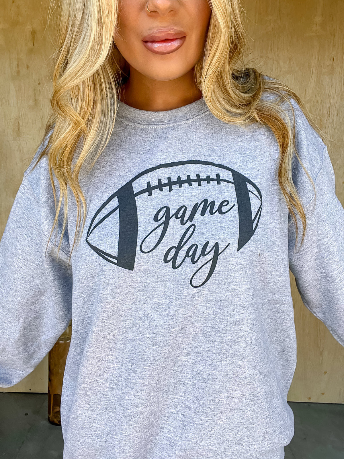 Game Day Football Graphic Pullover