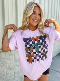 Bows Spooky Vibe Graphic Top