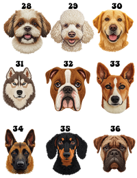 Yarn Dog Breed Graphic Top