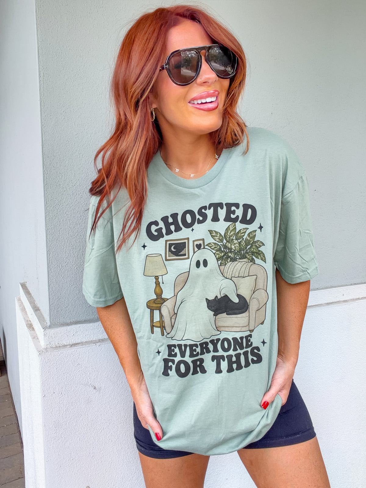Ghosted Everyone Graphic Top
