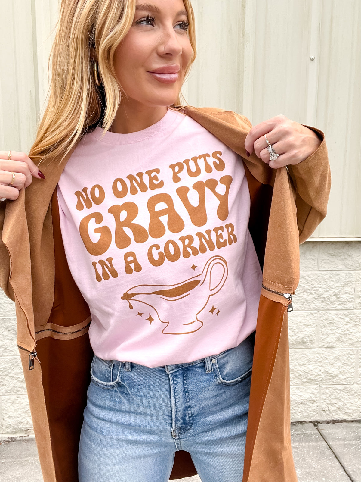 Gravy Corner Graphic Top