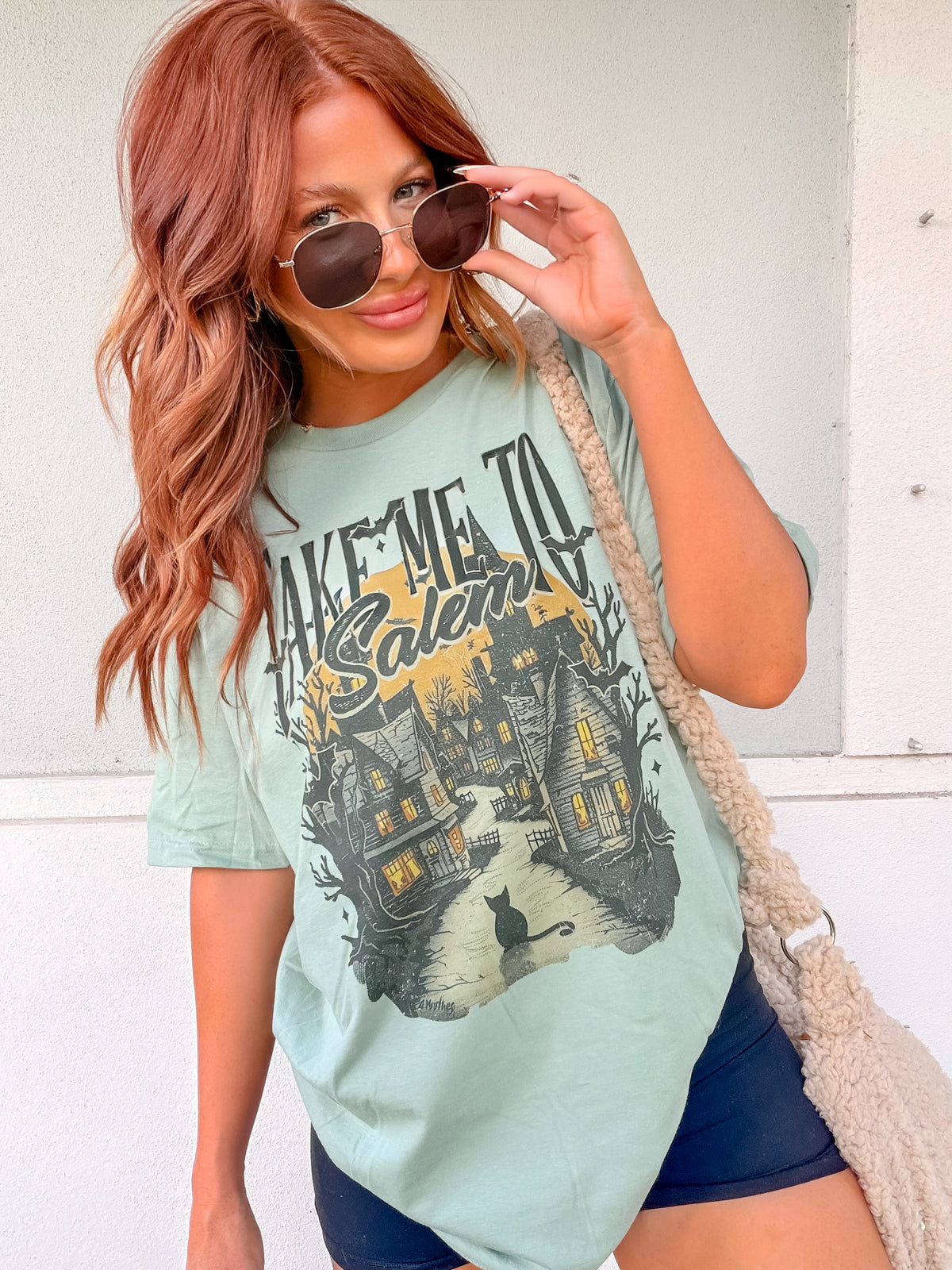 Take Me To Salem Graphic Top