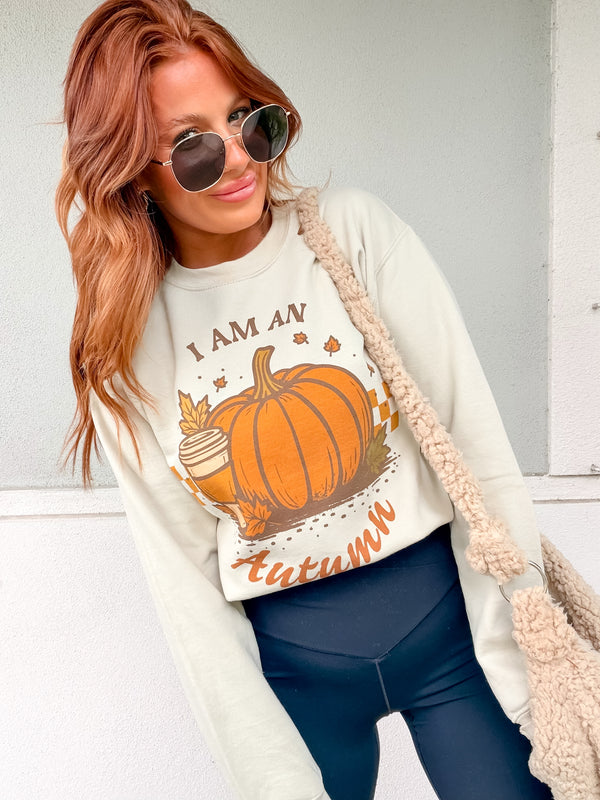 I Am An Autumn Graphic Top