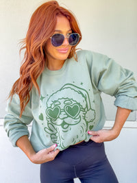 Peace Santa C.O.C. Graphic Pullover