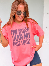 Nicer Than Graphic Top