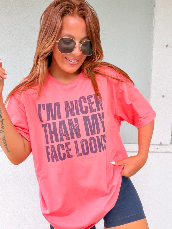 Nicer Than Graphic Top