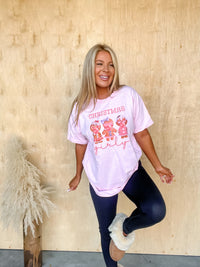 Christmas Girly Graphic Top