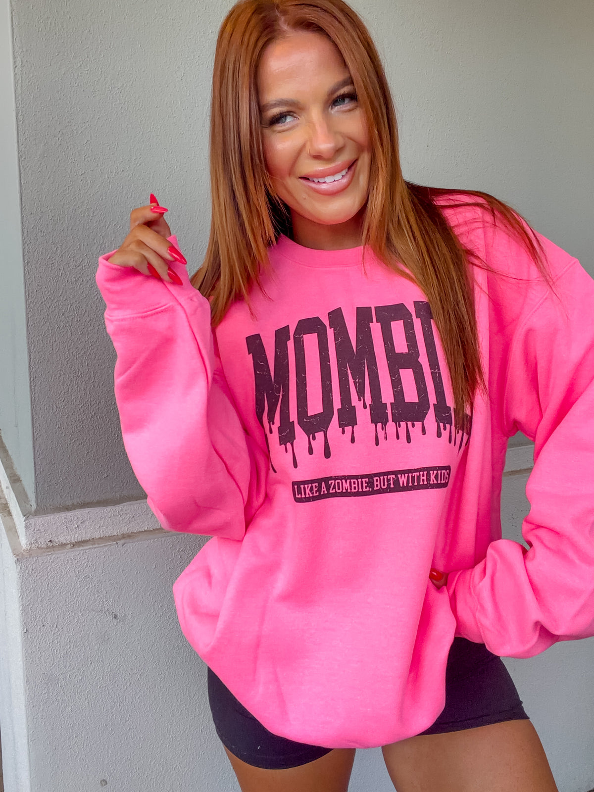 Mombie Graphic Pullover