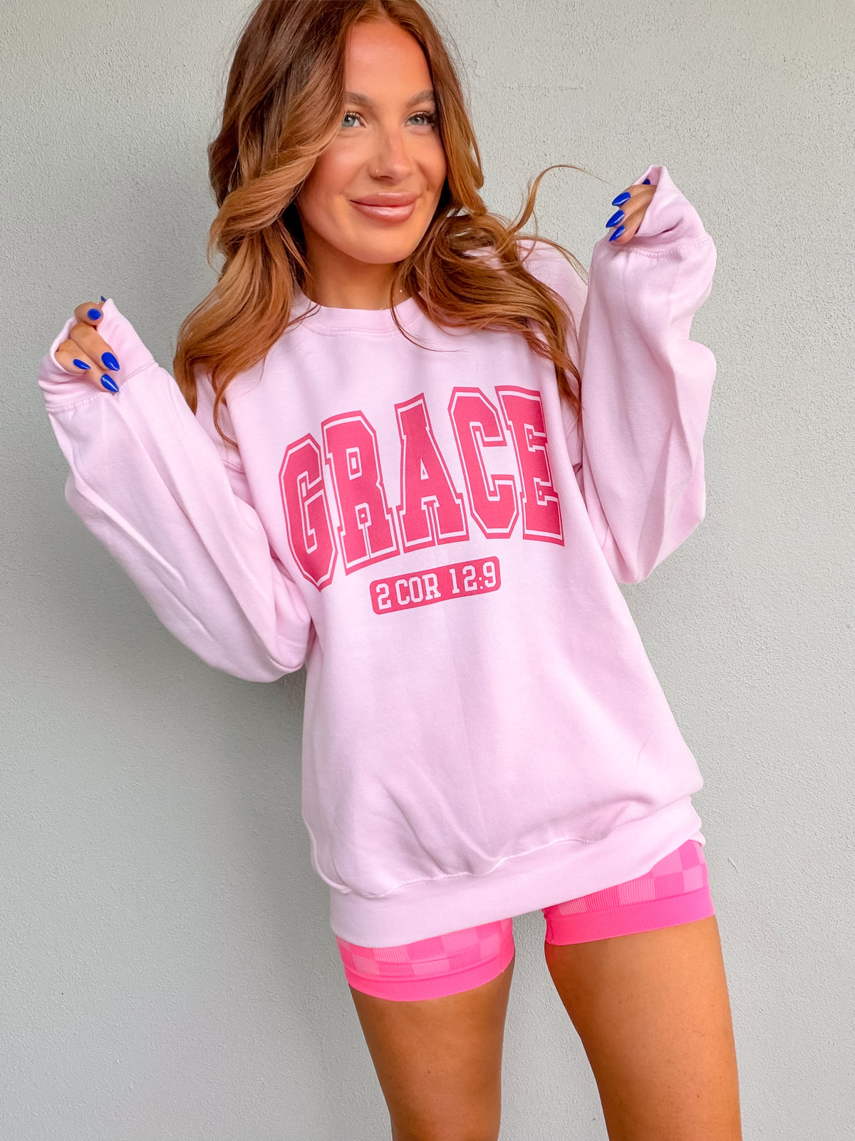 Varsity Grace Graphic Pullover C.O.C
