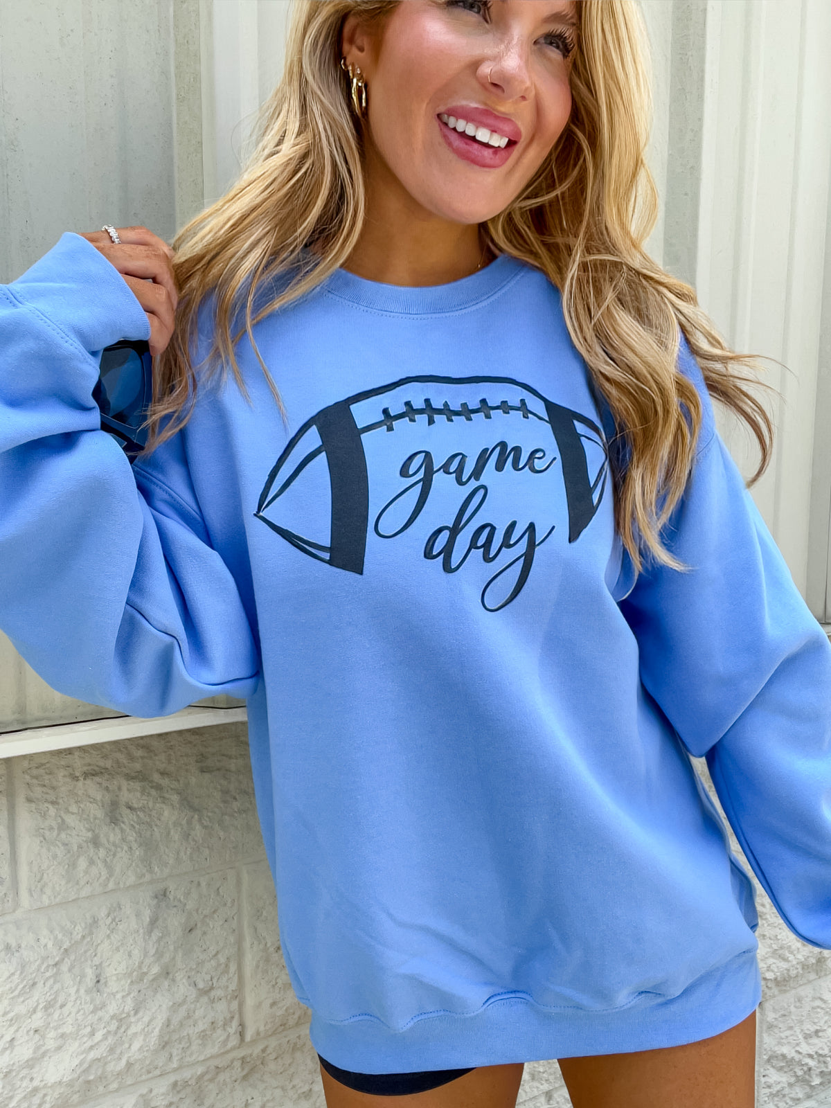 Game Day Football Graphic Pullover