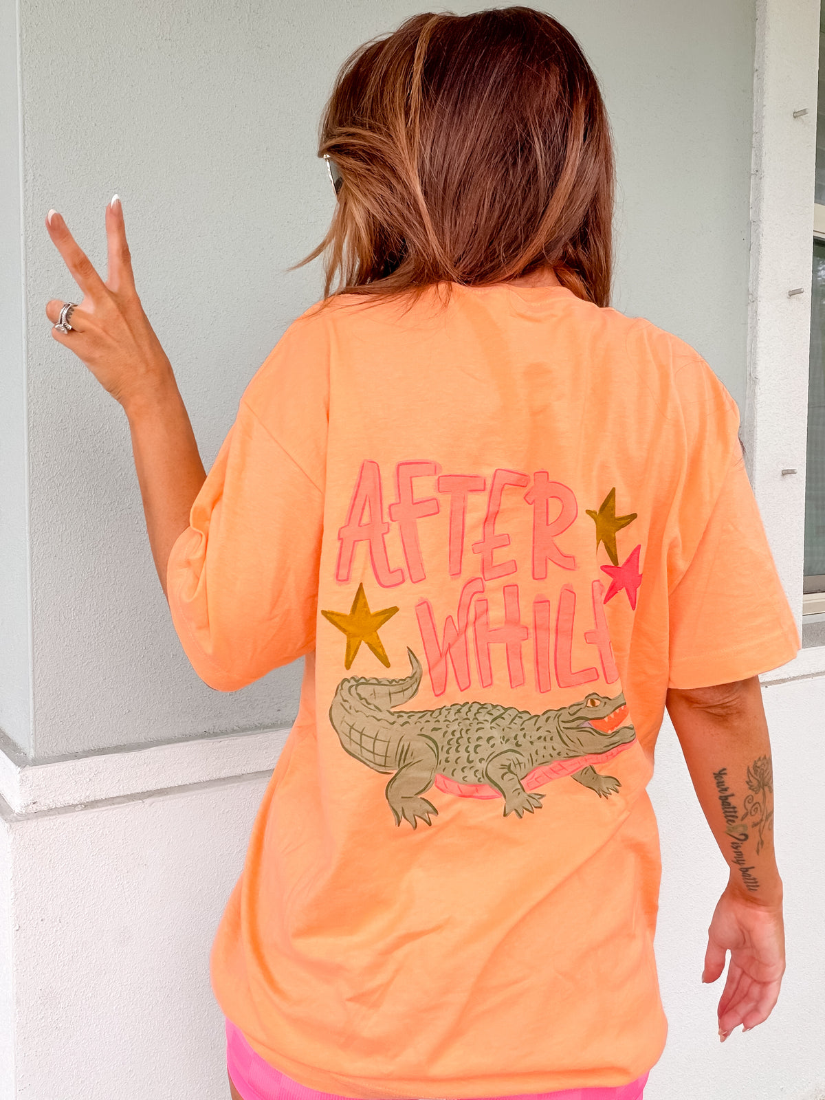 After While Graphic Top