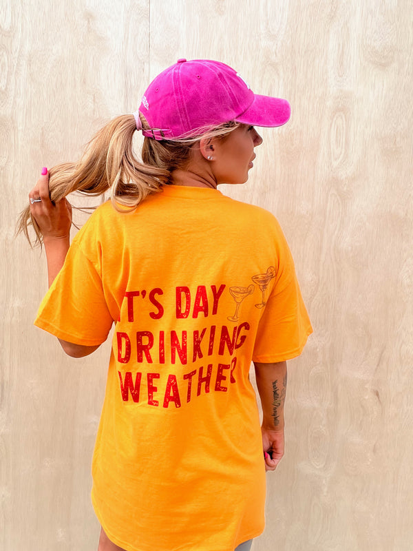 Day Drinking Weather Graphic Tee