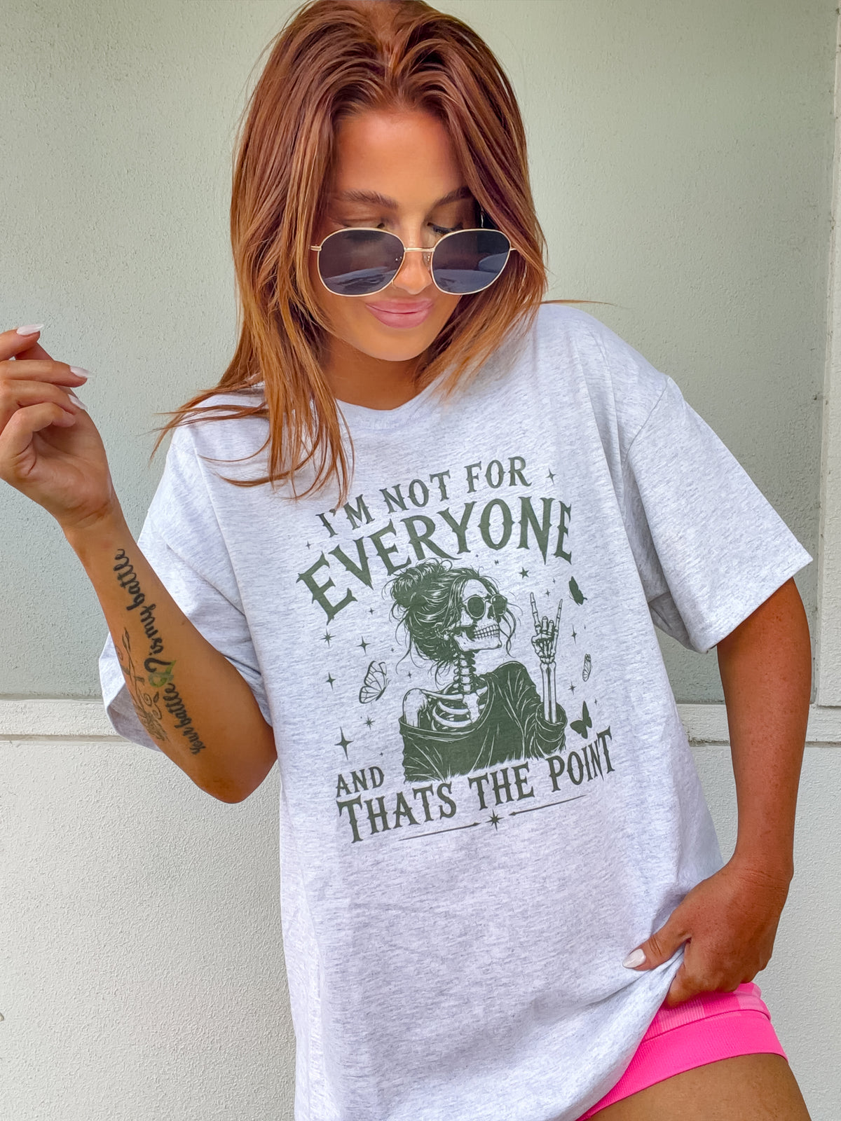 That's The Point Graphic Top