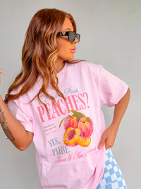Farm Fresh Peaches Graphic Top