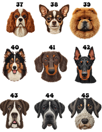 Yarn Dog Breed Graphic Top