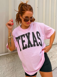 Black Varsity States Graphic Tee
