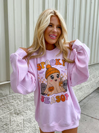 Girly Spooky Season Graphic Top