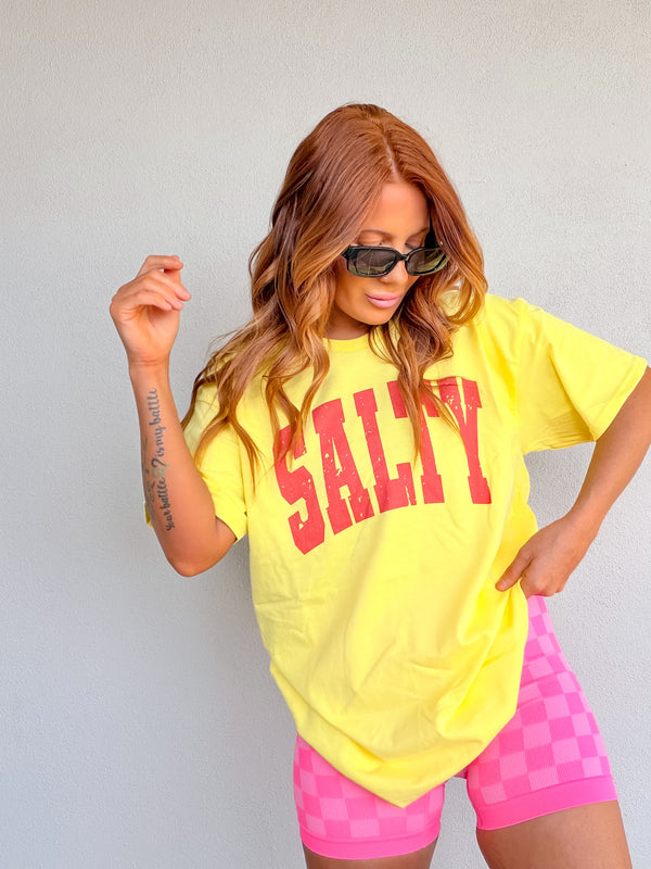 Pink Salty Graphic Top