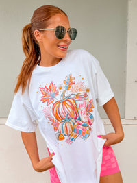Hello Fall Graphic Top