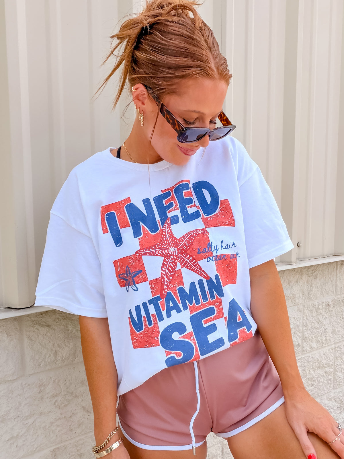 Vitamin Sea Graphic Top