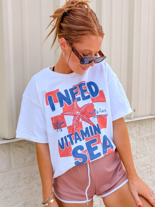 Vitamin Sea Graphic Top