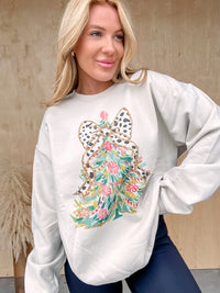 Coquette Christmas Tree Graphic Top