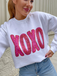 Sparkle XO Graphic Top