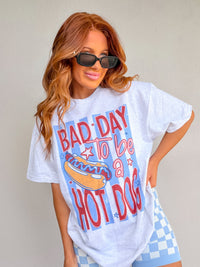 Bad Day Hot Dog Graphic Top