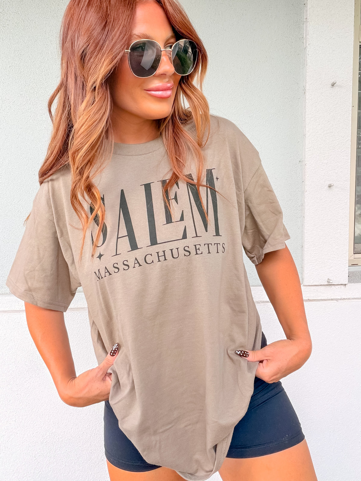 Salem Retro Graphic Top