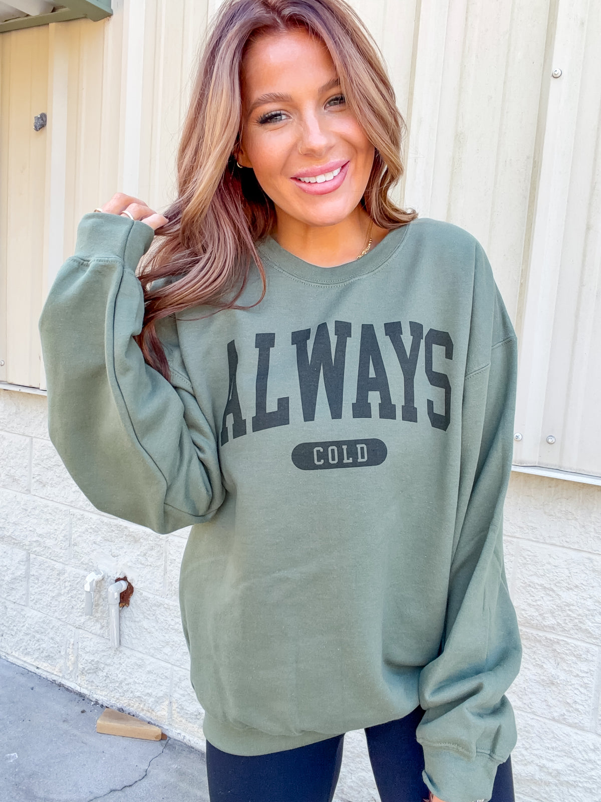 Always Cold Graphic Pullover