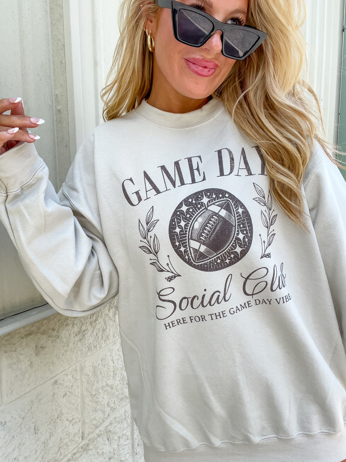 Game Day Social Club Graphic Pullover