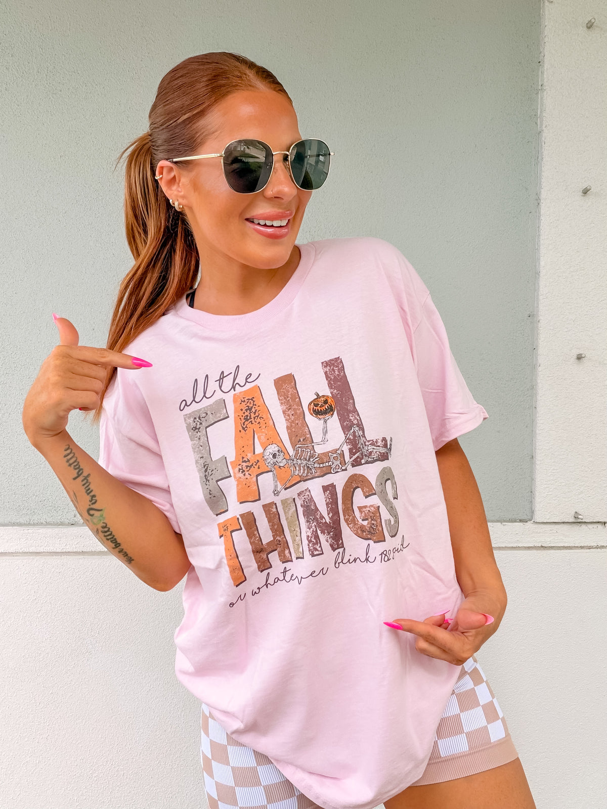 All The Fall Graphic Top