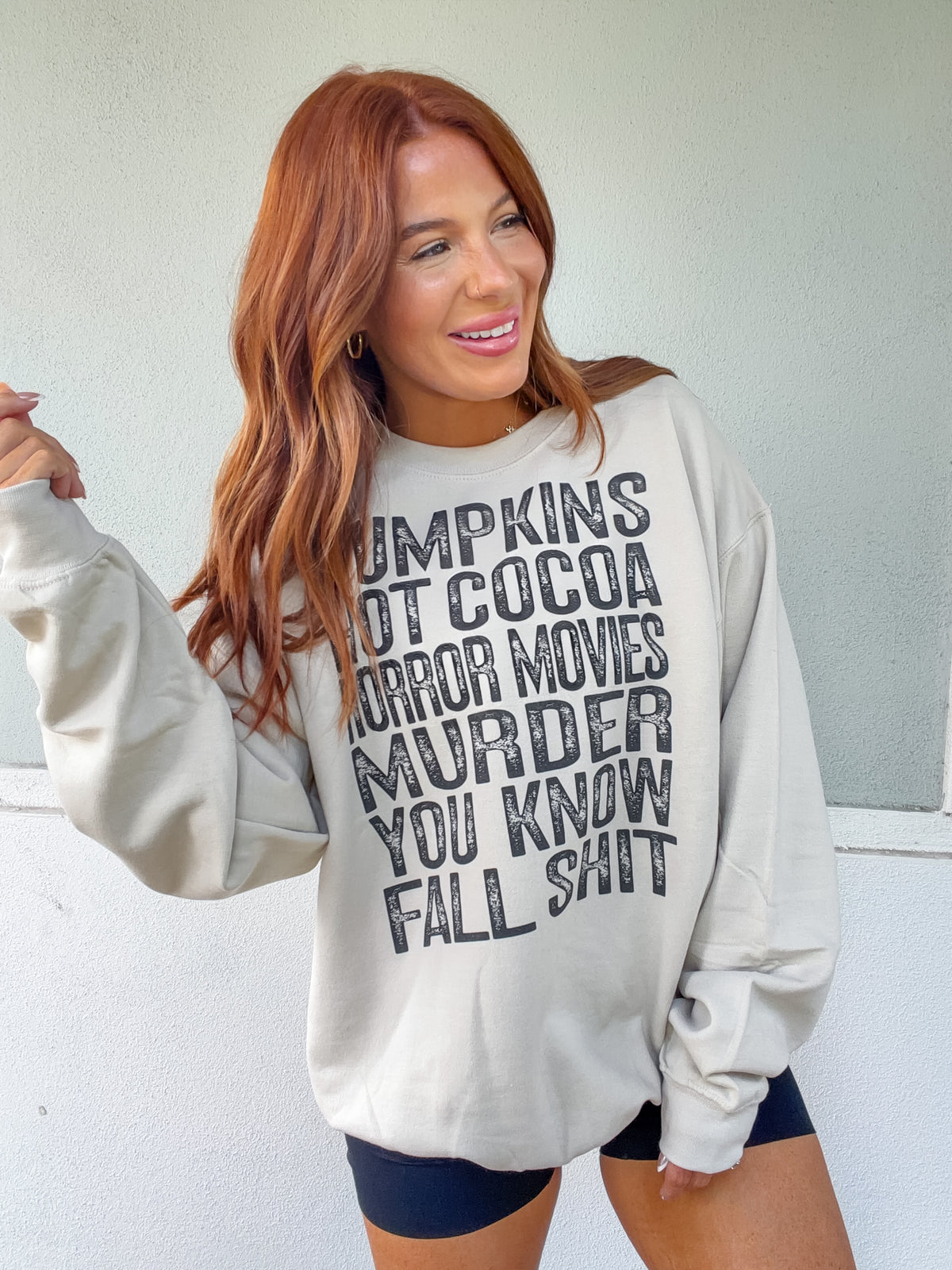 You Know Graphic Pullover
