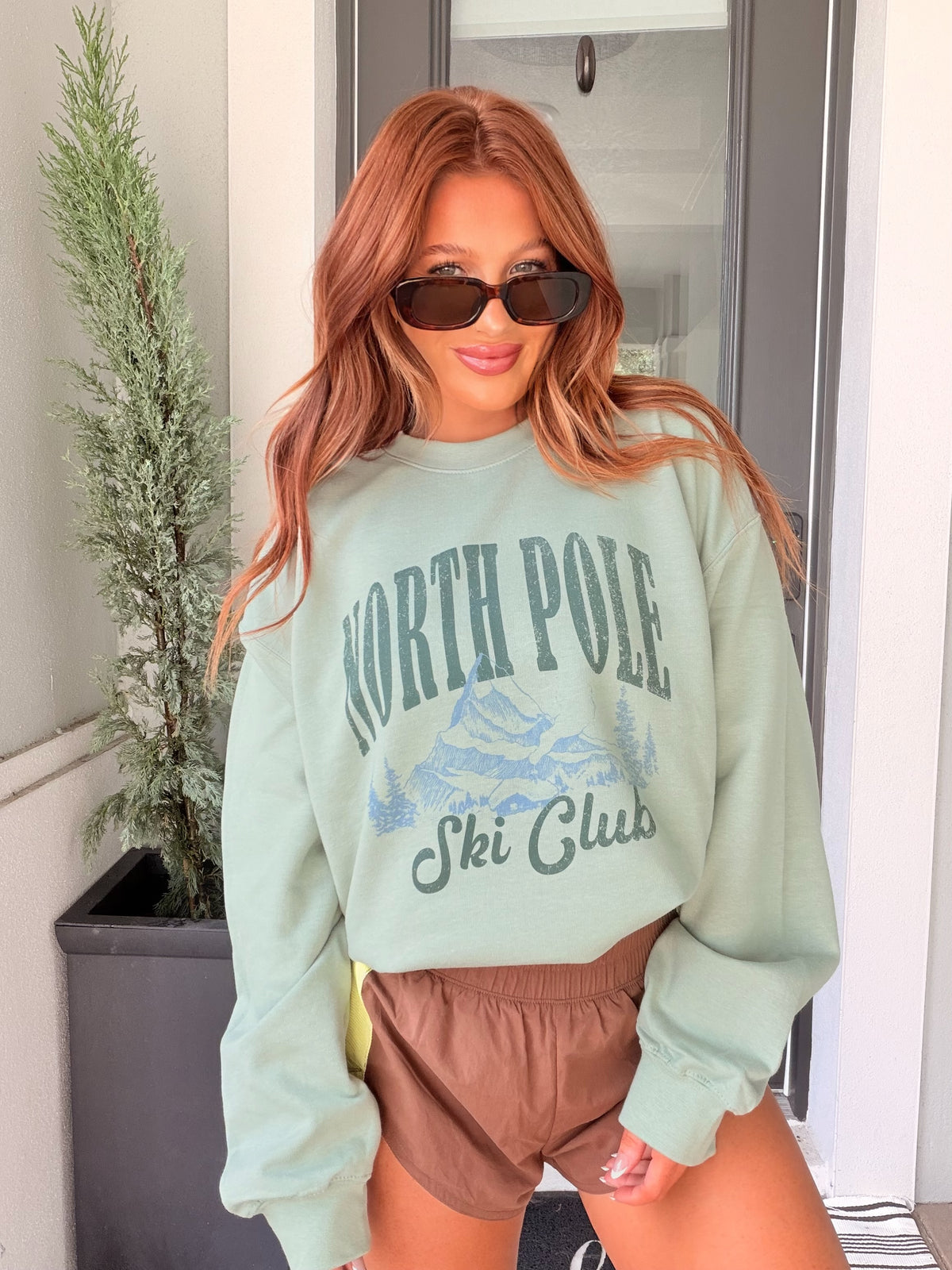 Ski Club Graphic Top