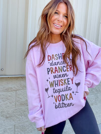 Song Reindeer Graphic Top